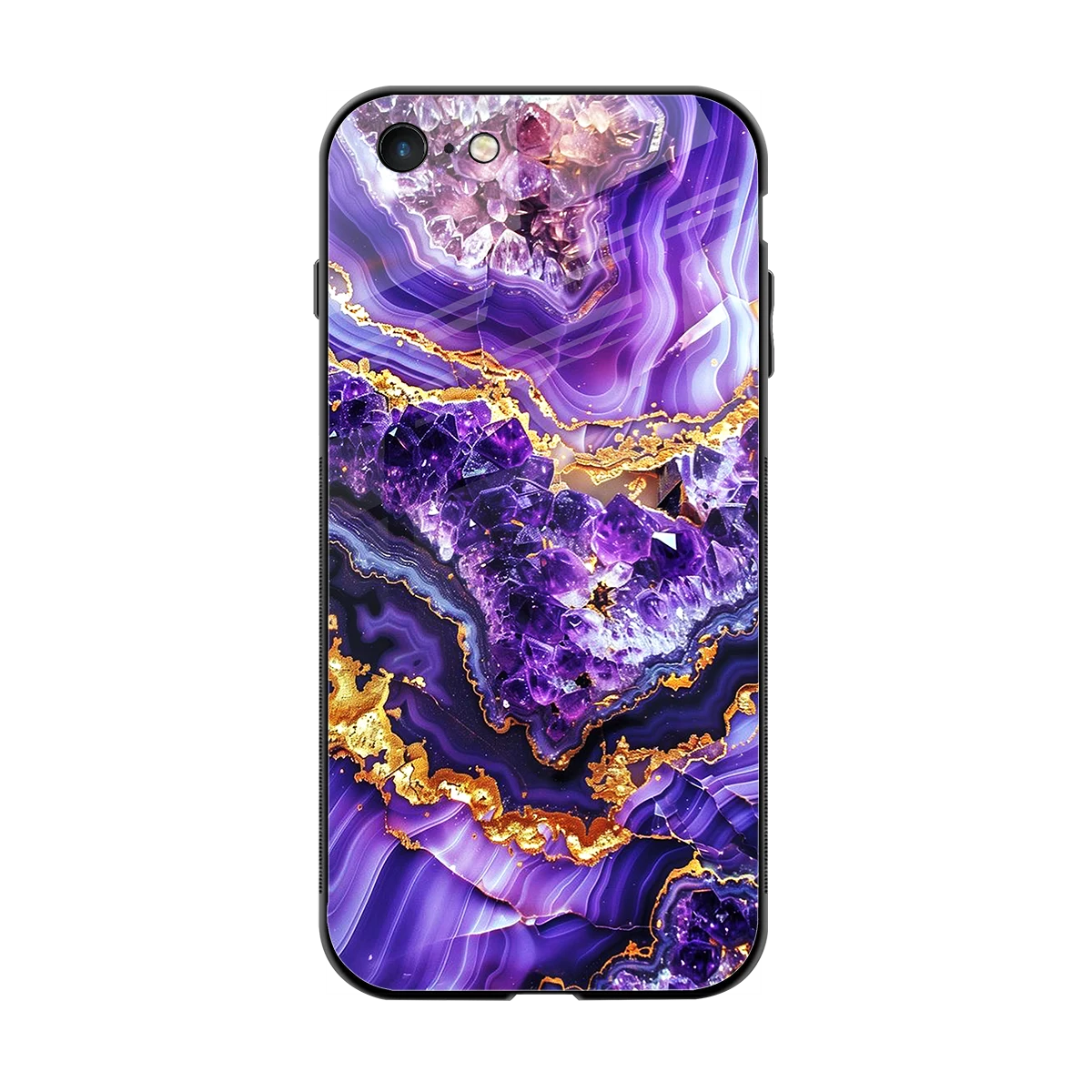 Purple Majesty back phone cover | glass case for iphone 6s