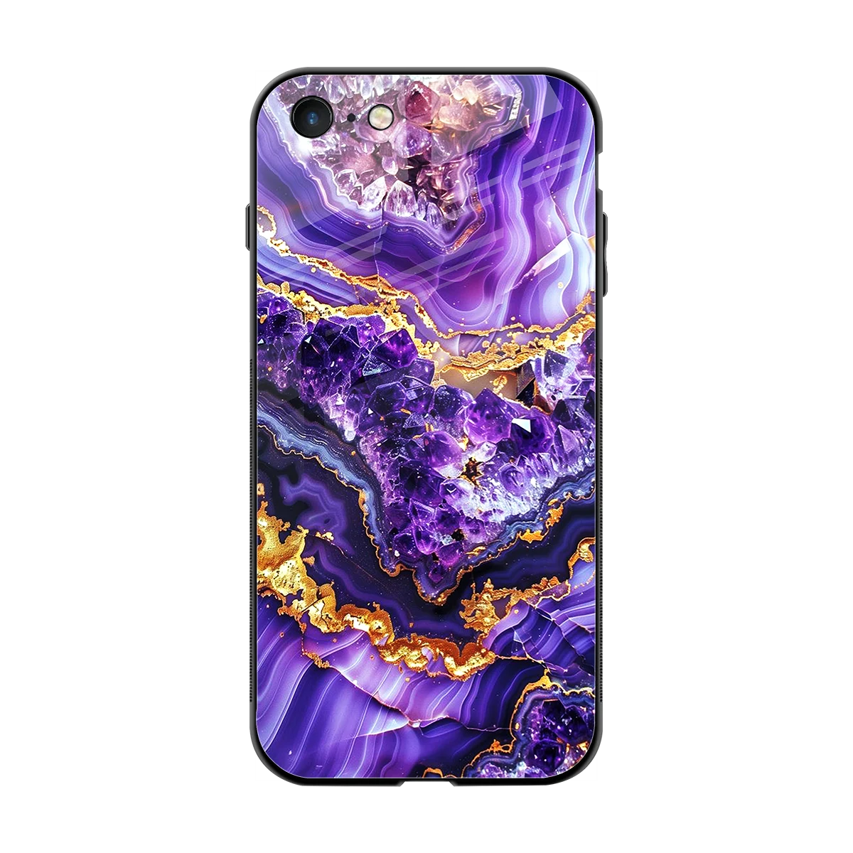 Purple Majesty back phone cover | glass case for iphone 7