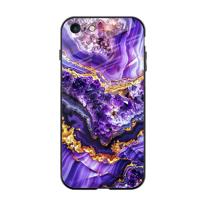 Purple Majesty back phone cover | glass case for iphone 7