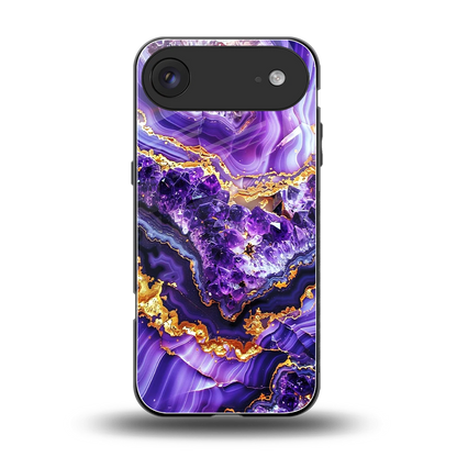 Purple Majesty back phone cover | glass case for iphone air