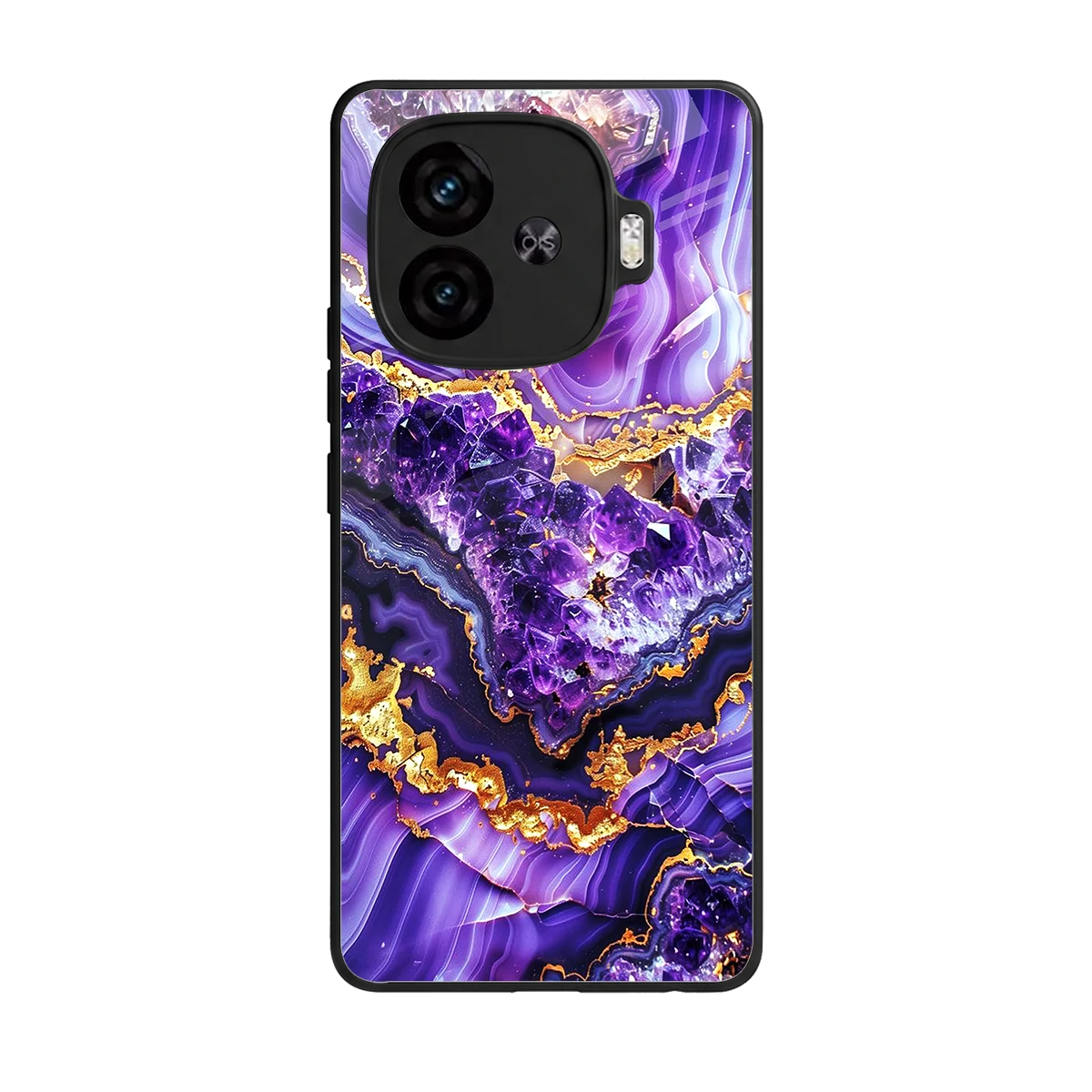Purple Majesty back phone cover | glass case for iqoo neo 10r 5g