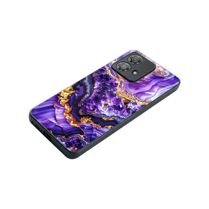 Purple Majesty stylish phone case for motorola edge 40 neo 5g | glossy glass and slim fit
