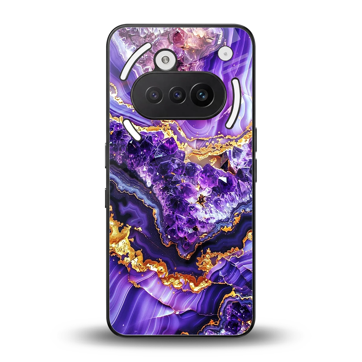 Purple Majesty back phone cover | glass case for nothing phone 3a