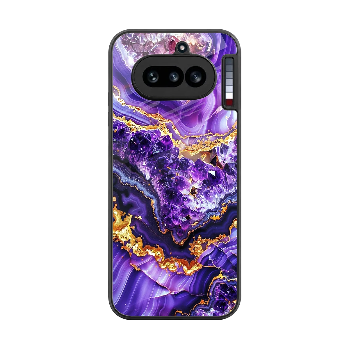 Purple Majesty back phone cover | glass case for nothing phone 4a