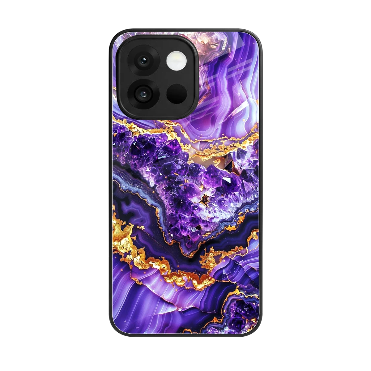 Purple Majesty back phone cover | glass case for oneplus 13s