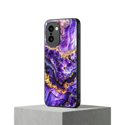 Purple Majesty oneplus 15r mobile cover | shockproof glass phone case