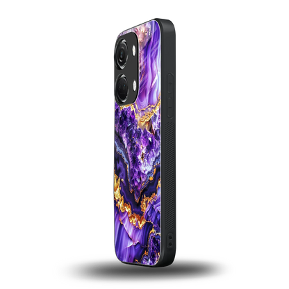Purple Majesty oneplus nord 3 mobile cover | shockproof glass phone case