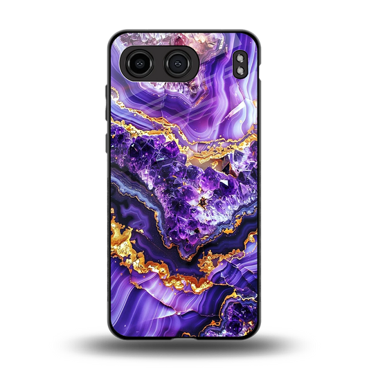 Purple Majesty back phone cover | glass case for oneplus nord 4