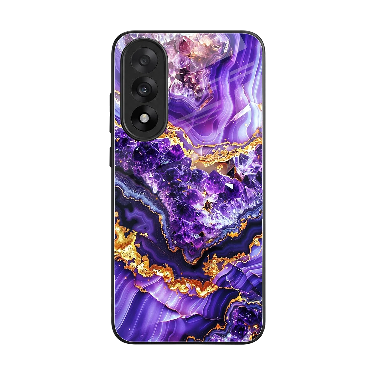 Purple Majesty back phone cover | glass case for oneplus nord 5
