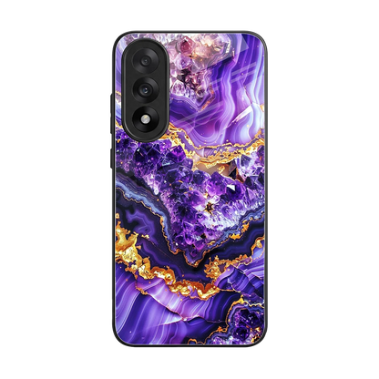 Purple Majesty back phone cover | glass case for oneplus nord 5