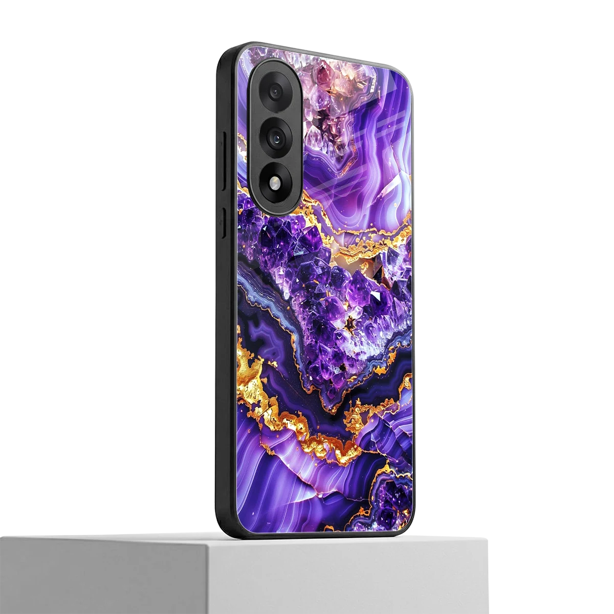 Purple Majesty oneplus nord 5 mobile cover | shockproof glass phone case