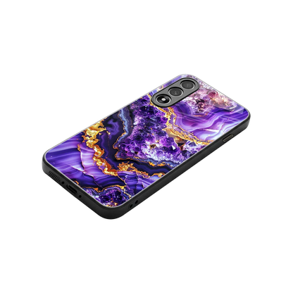 Purple Majesty stylish phone case for oneplus nord 5 | glossy glass and slim fit