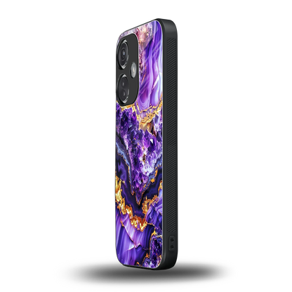 Purple Majesty oneplus nord ce 3 mobile cover | shockproof glass phone case