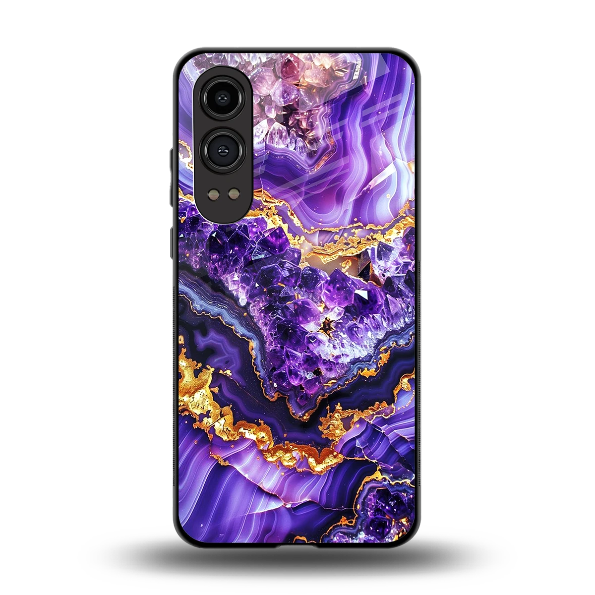 Purple Majesty back phone cover | glass case for oneplus nord ce 4 lite