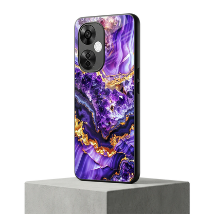 Purple Majesty oneplus nord ce 3 lite mobile cover | shockproof glass phone case