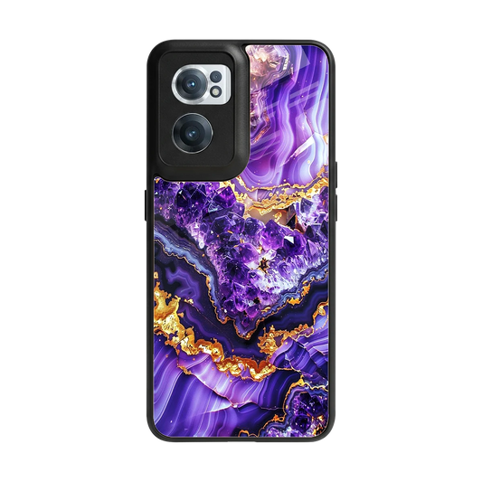 Purple Majesty back phone cover | glass case for oneplus nord ce 2