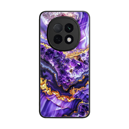 Purple Majesty back phone cover | glass case for oppo f29 pro 5g