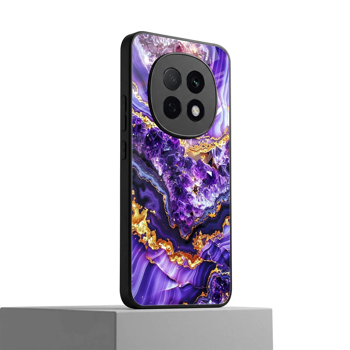 Purple Majesty oppo f29 pro 5g mobile cover | shockproof glass phone case