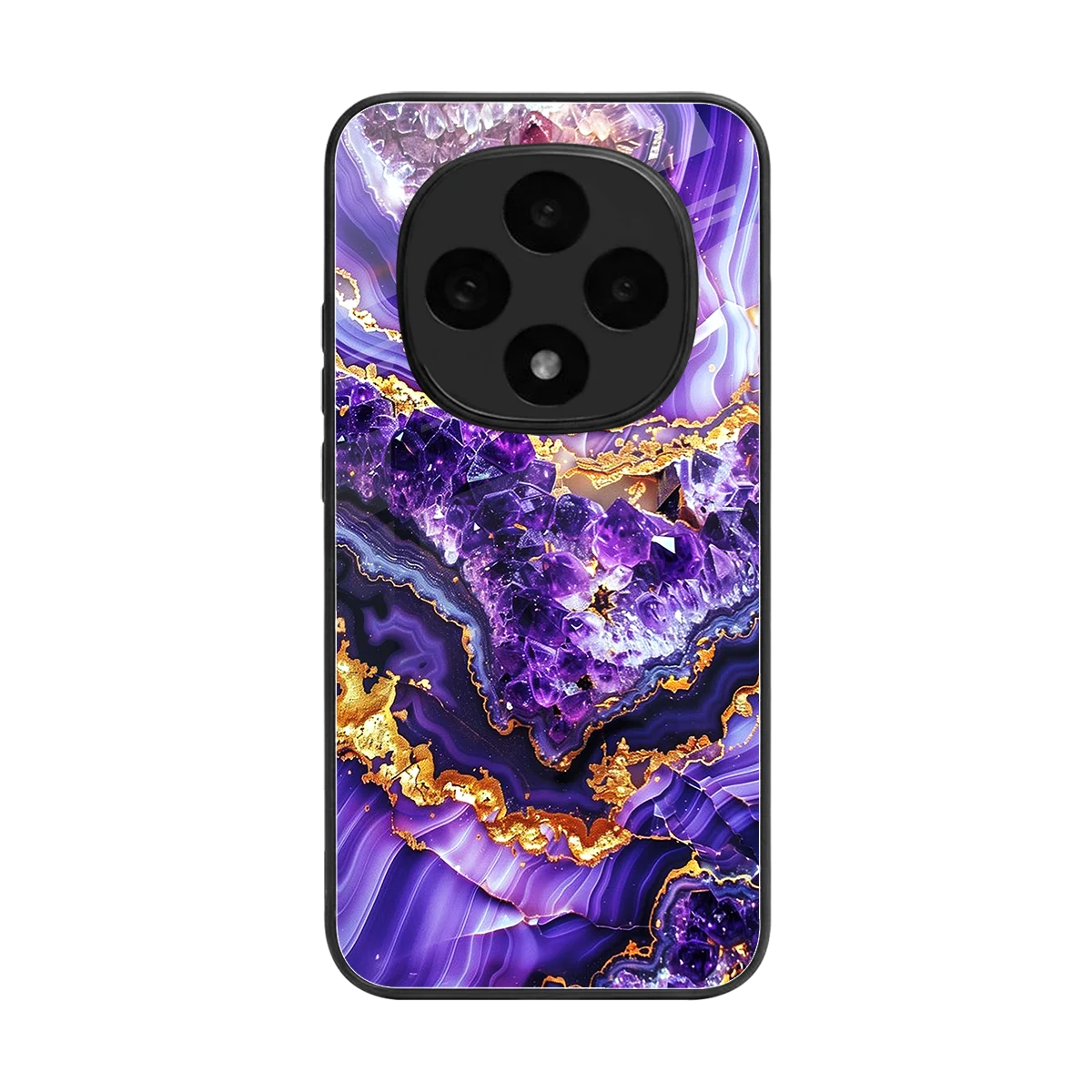 Purple Majesty back phone cover | glass case for oppo f31 pro 5g