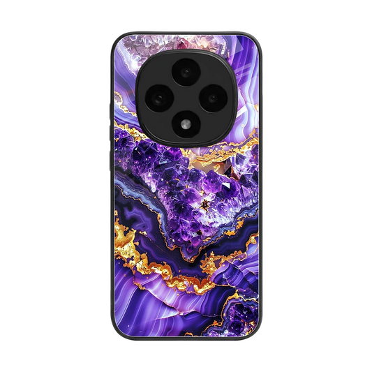 Purple Majesty back phone cover | glass case for oppo f31 pro 5g