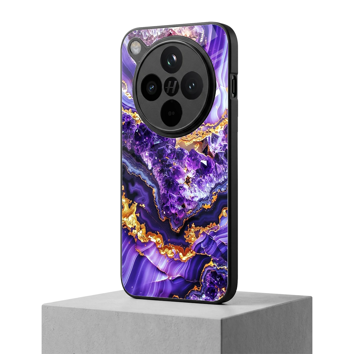 Purple Majesty oppo find x8 mobile cover | shockproof glass phone case