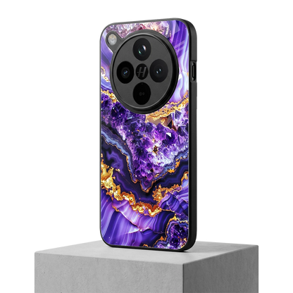 Purple Majesty oppo find x8 mobile cover | shockproof glass phone case
