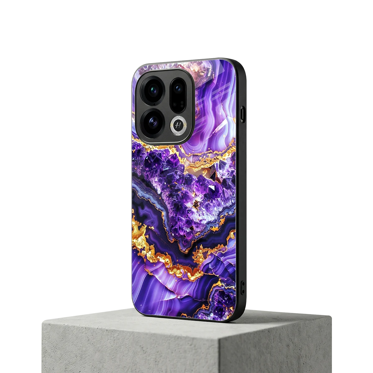 Purple Majesty oppo find x9 mobile cover | shockproof glass phone case