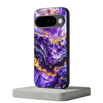 Purple Majesty google pixel 10 mobile cover | shockproof glass phone case