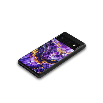 Purple Majesty google pixel 6 pro mobile cover | shockproof glass phone case