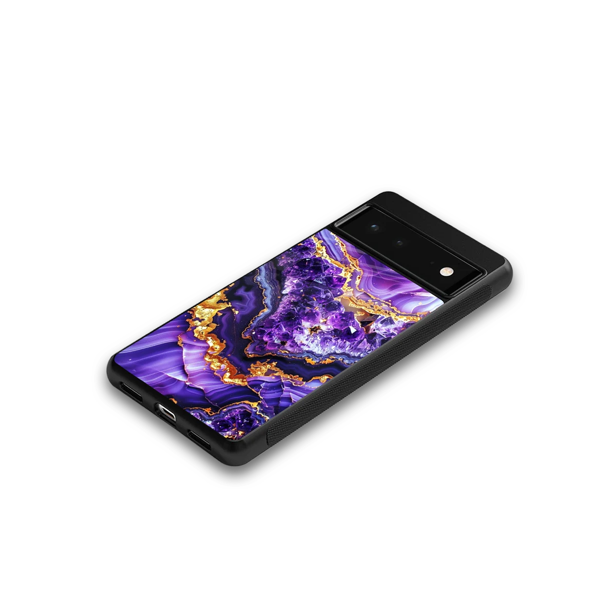Purple Majesty google pixel 6a mobile cover | shockproof glass phone case