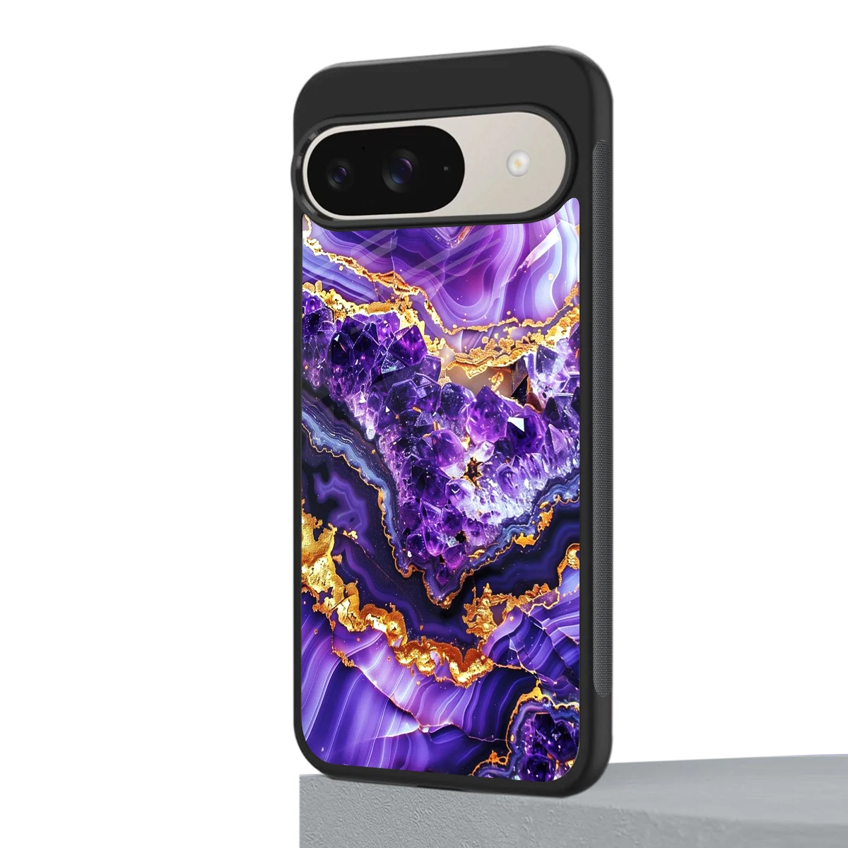 Purple Majesty google pixel 9 mobile cover | shockproof glass phone case