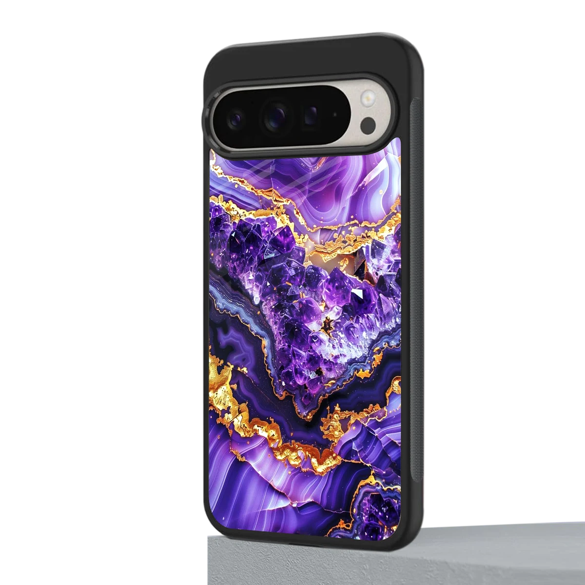 Purple Majesty google pixel 9 pro xl mobile cover | shockproof glass phone case