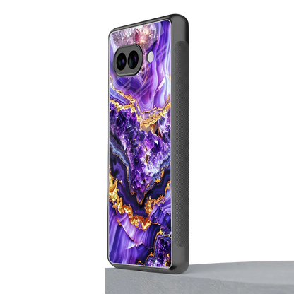 Purple Majesty google pixel 10a mobile cover | shockproof glass phone case