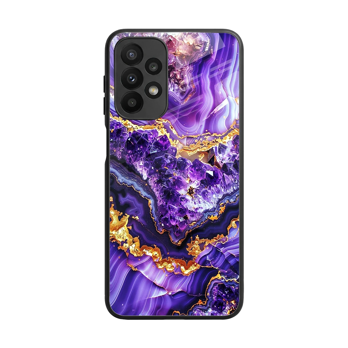 Purple Majesty back phone cover | glass case for samsung galaxy a23