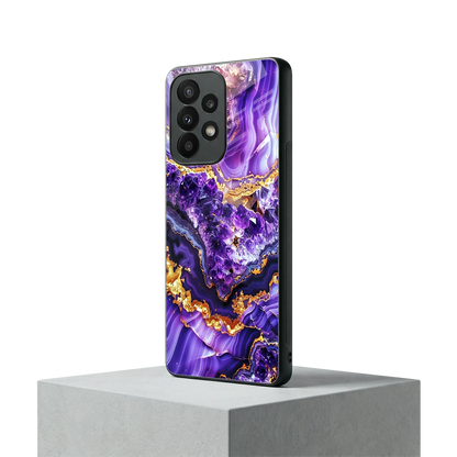 Purple Majesty samsung galaxy a23 mobile cover | shockproof glass phone case