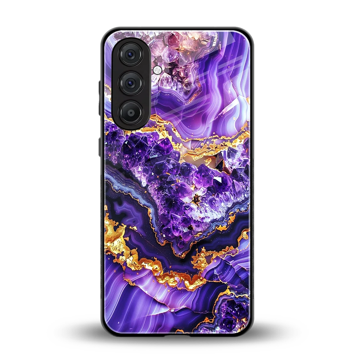 Purple Majesty back phone cover | glass case for samsung galaxy a36 5g