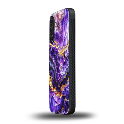 Purple Majesty samsung galaxy a36 5g mobile cover | shockproof glass phone case
