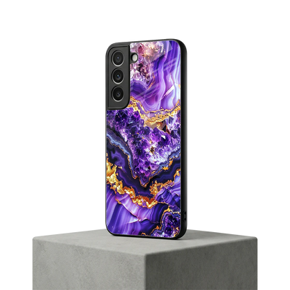 Purple Majesty samsung galaxy s22 mobile cover | shockproof glass phone case