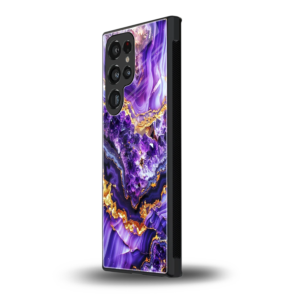 Purple Majesty samsung galaxy s23 ultra mobile cover | shockproof glass phone case