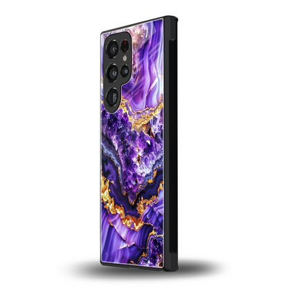 Purple Majesty samsung galaxy s23 ultra mobile cover | shockproof glass phone case