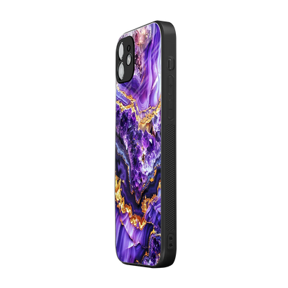 Purple Majesty iphone 11 mobile cover | shockproof glass phone case
