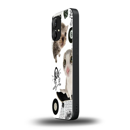 Purrfect Patchwork nothing phone 1 mobile cover | shockproof glass phone case