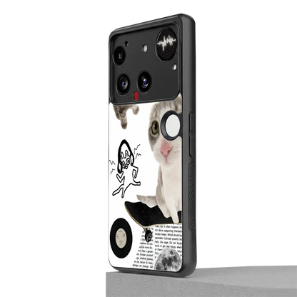 Purrfect Patchwork nothing phone 3 mobile cover | shockproof glass phone case