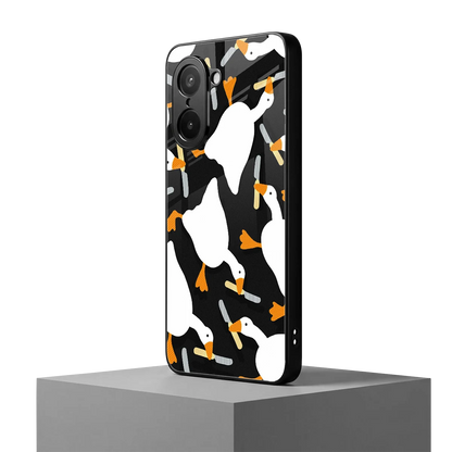 Quack Attack oneplus nord ce5 5g mobile cover | shockproof glass phone case