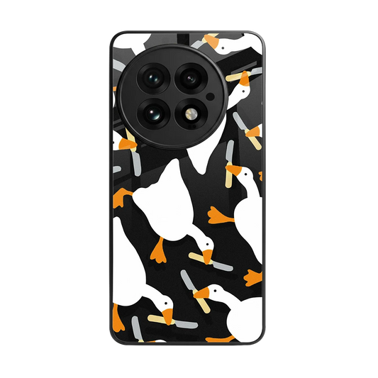Quack Attack back phone cover | glass case for oneplus 13