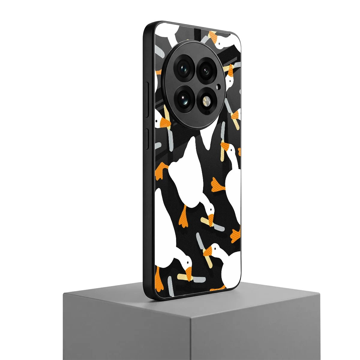 Quack Attack oneplus 13 mobile cover | shockproof glass phone case