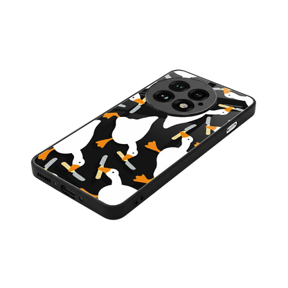 Quack Attack stylish phone case for oneplus 13 | glossy glass and slim fit