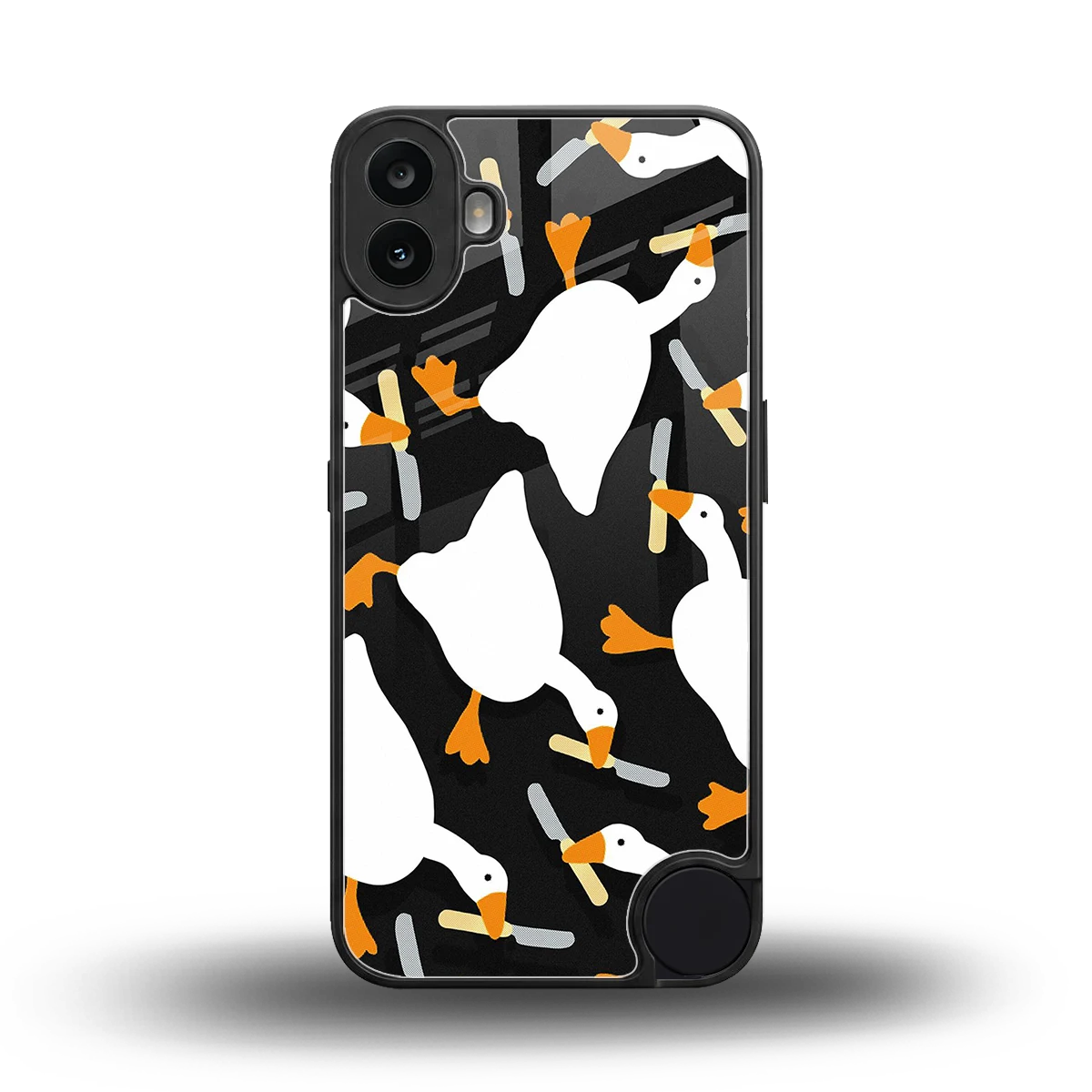 Quack Attack back phone cover | glass case for cmf nothing phone 1