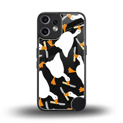Quack Attack back phone cover | glass case for cmf nothing phone 2 pro