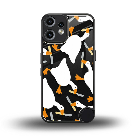 Quack Attack back phone cover | glass case for cmf nothing phone 2 pro